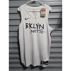 Brooklyn Nets Nike Authentic Swingman City Edition Men’s Large 48 NWT